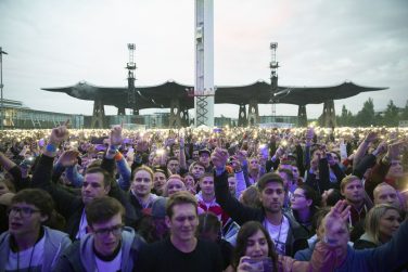 Eminem's 2018 performance at Germany Hannover Revival Tour. Photo Credit: Jeremy Deputat