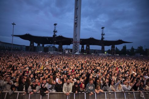 Eminem's 2018 performance at Germany Hannover Revival Tour. Photo Credit: Jeremy Deputat