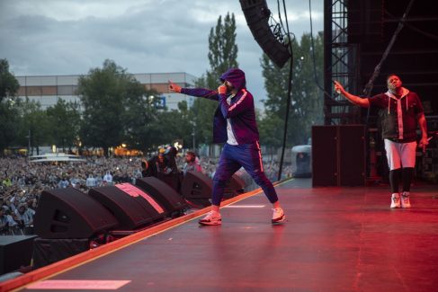 Eminem's 2018 performance at Germany Hannover Revival Tour. Photo Credit: Jeremy Deputat