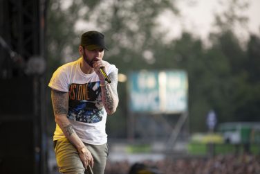Eminem's 2018 performance at Netherlands Nijmegen Revival Tour. Photo Credit: Jeremy Deputat
