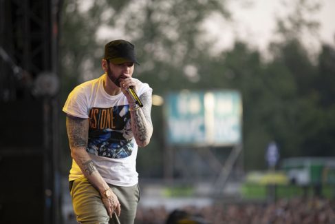 Eminem's 2018 performance at Netherlands Nijmegen Revival Tour. Photo Credit: Jeremy Deputat