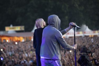 Eminem's 2018 performance at Netherlands Nijmegen Revival Tour. Photo Credit: Jeremy Deputat