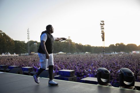 Eminem's 2018 performance at Netherlands Nijmegen Revival Tour. Photo Credit: Jeremy Deputat
