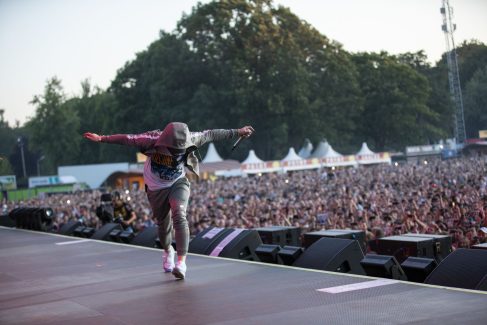 Eminem's 2018 performance at Netherlands Nijmegen Revival Tour. Photo Credit: Jeremy Deputat