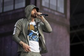 Eminem's 2018 performance at Netherlands Nijmegen Revival Tour. Photo Credit: Jeremy Deputat