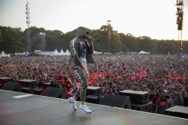 Eminem's 2018 performance at Netherlands Nijmegen Revival Tour. Photo Credit: Jeremy Deputat