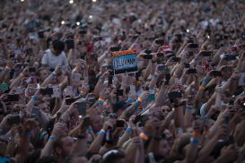 Eminem's 2018 performance at London day 1 UK Revival Tour. Photo Credit: Jeremy Deputat