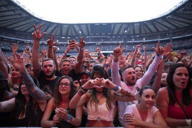 Eminem's 2018 performance at London day 1 UK Revival Tour. Photo Credit: Jeremy Deputat