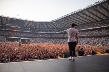 Eminem's 2018 performance at London day 1 UK Revival Tour. Photo Credit: Jeremy Deputat