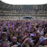 Eminem's 2018 performance at London day 2 UK Revival Tour. Photo Credit: Jeremy Deputat