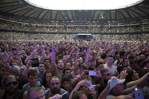 Eminem's 2018 performance at London day 2 UK Revival Tour. Photo Credit: Jeremy Deputat