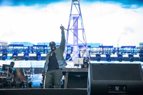 Eminem's 2018 performance at London day 2 UK Revival Tour. Photo Credit: Jeremy Deputat
