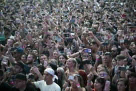 Eminem's 2018 performance at London day 2 UK Revival Tour. Photo Credit: Jeremy Deputat