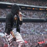 Eminem's 2018 performance at London day 2 UK Revival Tour. Photo Credit: Jeremy Deputat