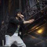 Eminem's 2018 performance at London day 2 UK Revival Tour. Photo Credit: Jeremy Deputat