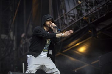 Eminem's 2018 performance at London day 2 UK Revival Tour. Photo Credit: Jeremy Deputat