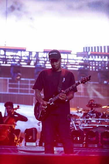 Eminem's 2018 performance at London day 2 UK Revival Tour. Photo Credit: Jeremy Deputat