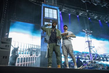Eminem's 2018 performance at London day 2 UK Revival Tour. Photo Credit: Jeremy Deputat