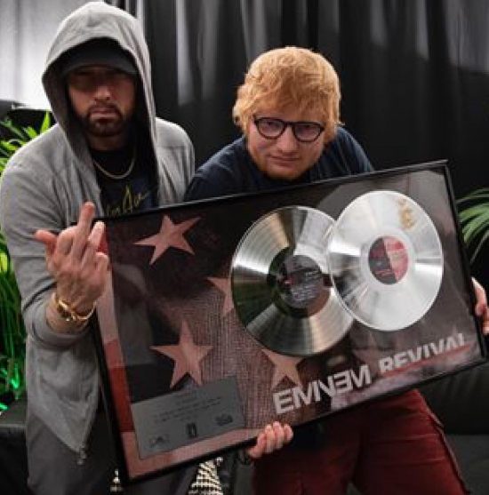 2018.07.15 - Eminem and Ed Sheeran