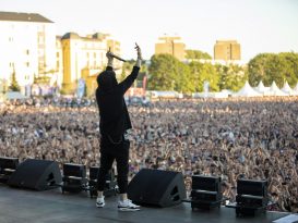 Eminem's 2018 performance in Oslo, Norway Revival Tour. Photo Credit: Jeremy Deputat