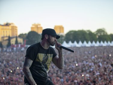 Eminem's 2018 performance in Oslo, Norway Revival Tour. Photo Credit: Jeremy Deputat
