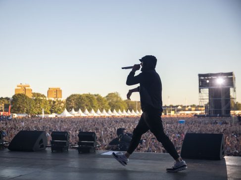 Eminem's 2018 performance in Oslo, Norway Revival Tour. Photo Credit: Jeremy Deputat