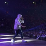 Eminem's 2018 performance in Stockholm, Sweden Revival Tour. Photo Credit: Jeremy Deputat