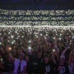 Eminem's 2018 performance in Stockholm, Sweden Revival Tour. Photo Credit: Jeremy Deputat