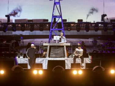 Eminem's 2018 performance in Denmark's Roskilde Festival Revival Tour. Photo Credit: Jeremy Deputat