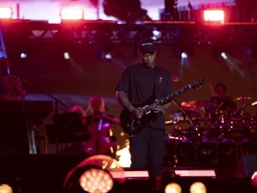 Eminem's 2018 performance in Denmark's Roskilde Festival Revival Tour. Photo Credit: Jeremy Deputat