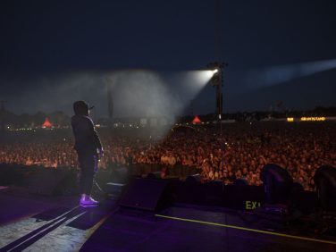 Eminem's 2018 performance in Denmark's Roskilde Festival Revival Tour. Photo Credit: Jeremy Deputat