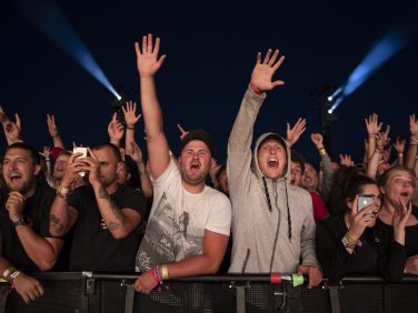 Eminem's 2018 performance in Denmark's Roskilde Festival Revival Tour. Photo Credit: Jeremy Deputat
