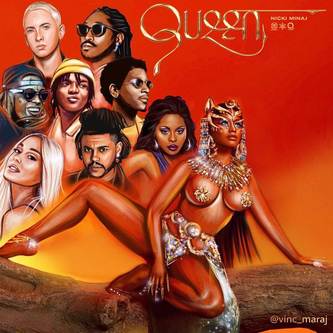 Nicki Minaj об Эминеме с благодарностью за гостевое участие на «Queen»