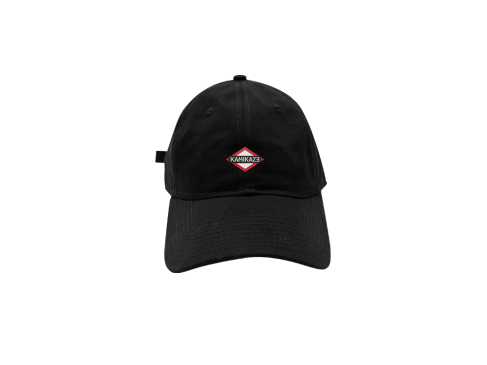 This is a pre-order and is expected to ship in 4-5 weeks. Exclusive and limited Kamikaze merchandise. Multi-color patch on front of a black New Era hat.