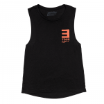 EM-SMMR18.USA-EUR WOMEN’S TANK TOP  Девушки, не упустите! Женский топик с логотипом тура Эминема 2018-го года и датами его концертов на спине. Женские вещи – большая редкость в его коллекциях