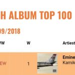 ???????? Dutch Album Chart (Netherlands) – «Kamikaze» стал седьмым дебютом Эминема на 1 месте.