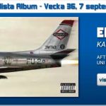 Sweden Album Chart – «Kamikaze» стал восьмым дебютом Эминема на 1 месте