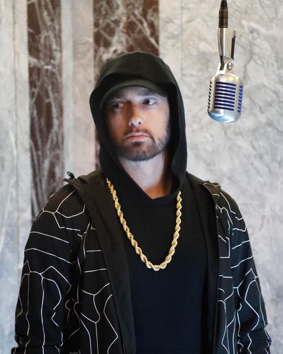 Eminem исполнил трек «Venom» на шоу «Jimmy Kimmel Live!»