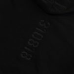 Eminem LIMITED EDITION KAMIKAZE BLACK ON BLACK EMBROIDERED HOODIE