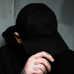Eminem Kamikaze LIMITED EDITION KAMIKAZE BLACK ON BLACK EMBROIDERED HAT