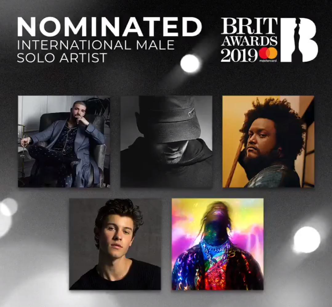 Eminem получил номинацию на BRIT Awards 2019!