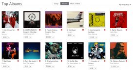 Альбом Boogie «Everythings For Sale» дебютировал на вершине хип-хоп чарта iTunes