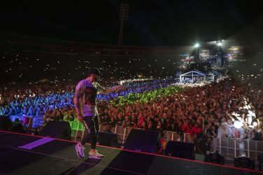 Eminem live at Wellington 2019 Rapture Tour. Photos by Jeremy Deputat.