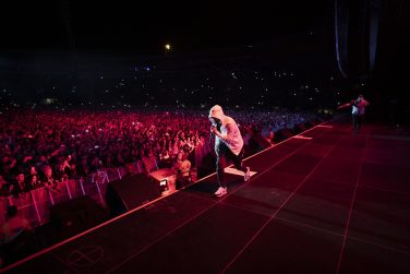 Eminem live at Wellington 2019 Rapture Tour. Photos by Jeremy Deputat.