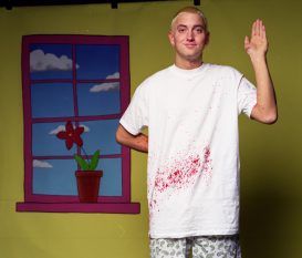 Eminem. Конец 1998 года. Фотосессия Эминема для обложки и буклета альбома «The Slim Shady LP». ???? Фото by Danny Hastings