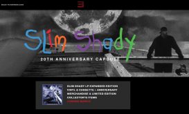 В любом случае, изменение дизайна говорит о том, что скоро нас ждёт что-то интересное. И этим интересным может стать задержавшийся и обещанный в марте мерчендайз в честь 20-чатилетнего юбилея альбома «The Slim Shady LP».