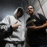 Eminem и Danny Hastings во время фотосессии для кавер-стори журнала Complex, 2013-й год