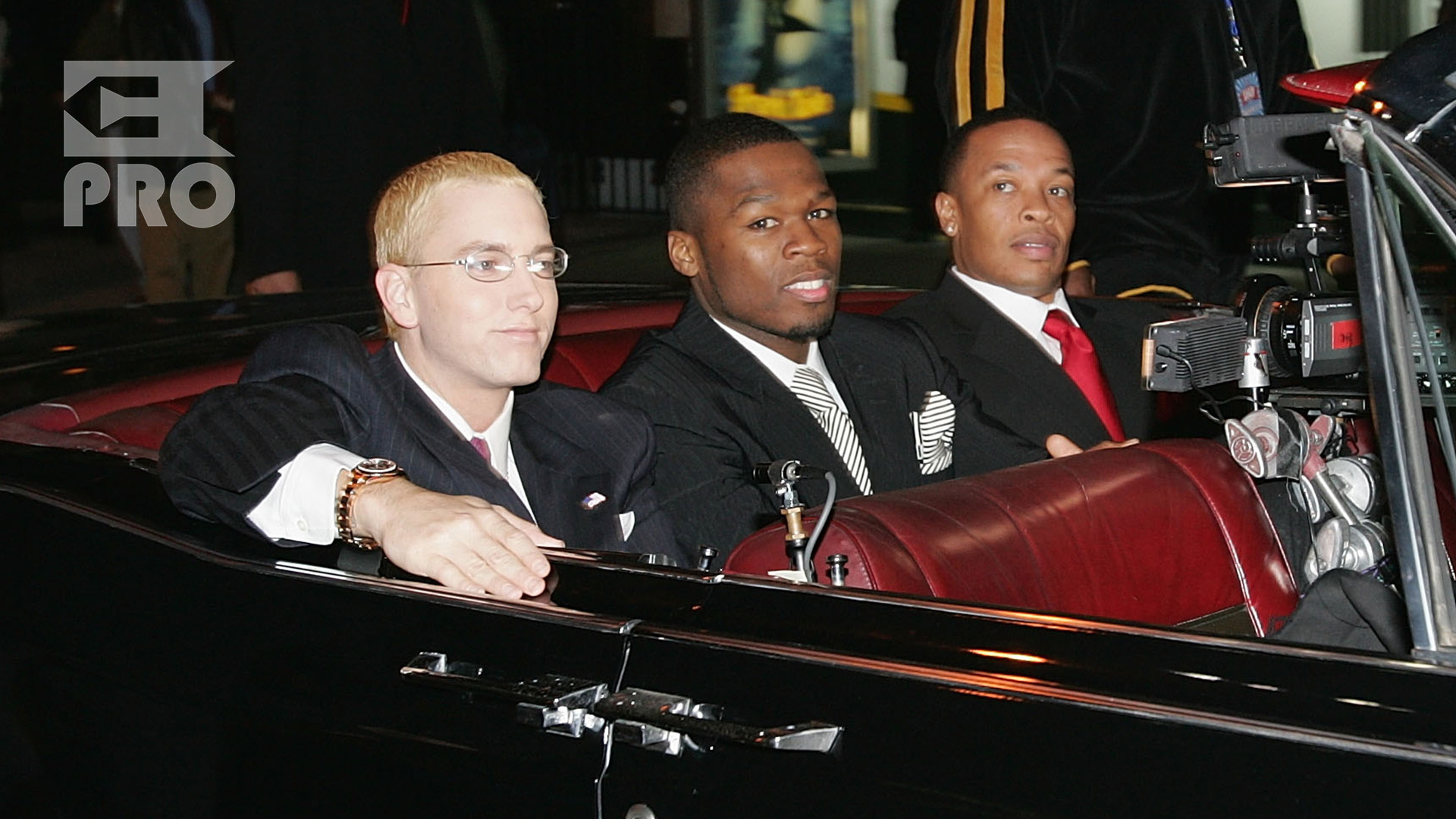 Эминем, 50 Cent и Dr. Dre на 
