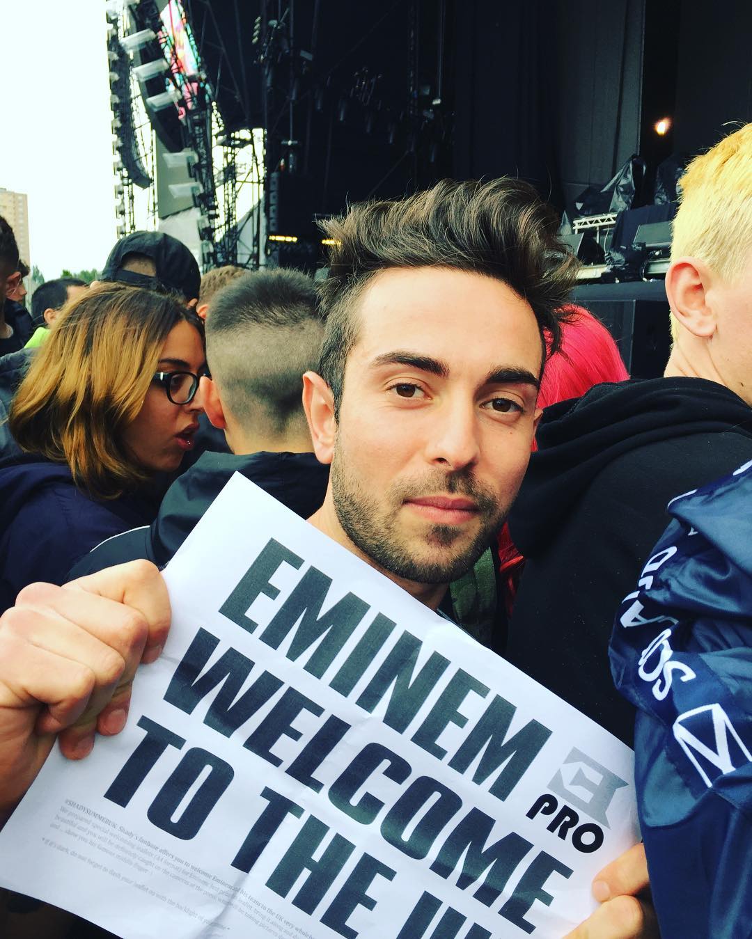Листовки Eminem.Pro, концерт Эминема