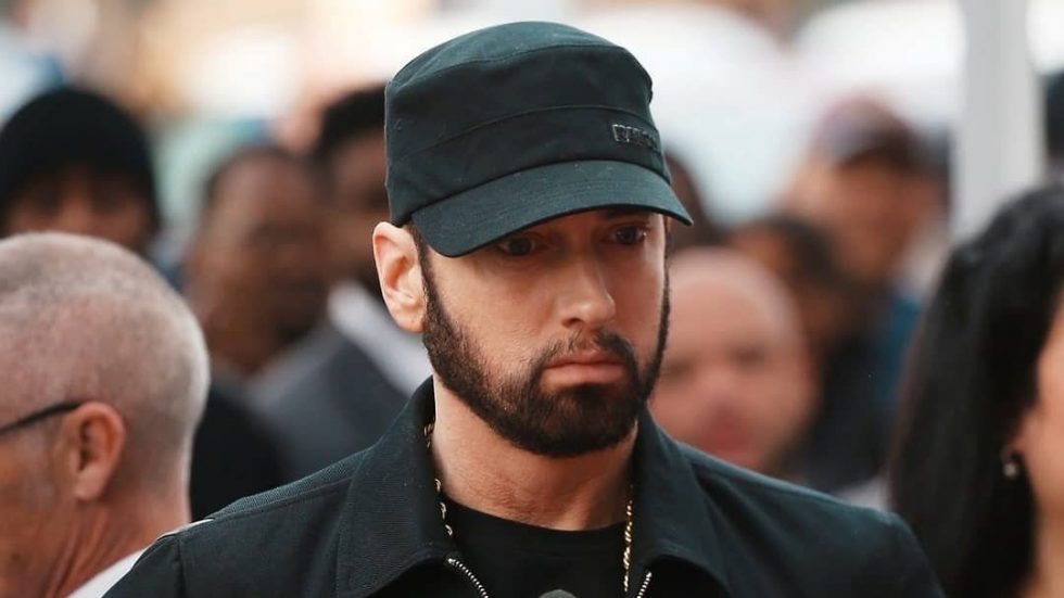 Eminem на Аллее Славы в Голливуде